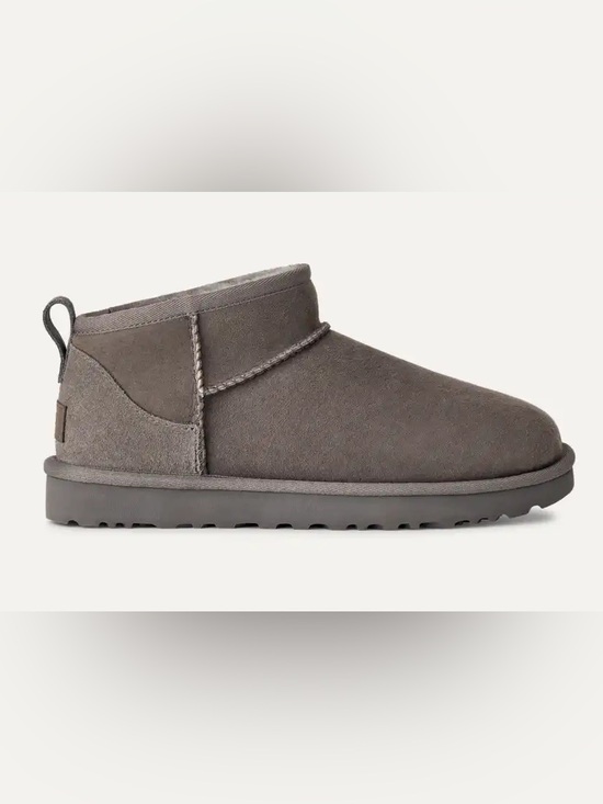 UGG Shoes - Women’s Suede Short Boot - Gray